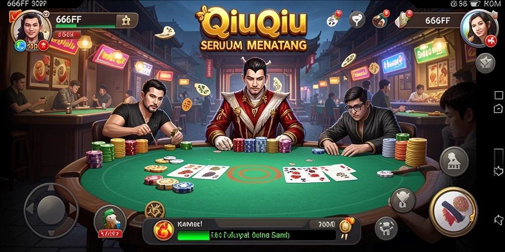 Gameplay seru QiuQiu di 666FF.