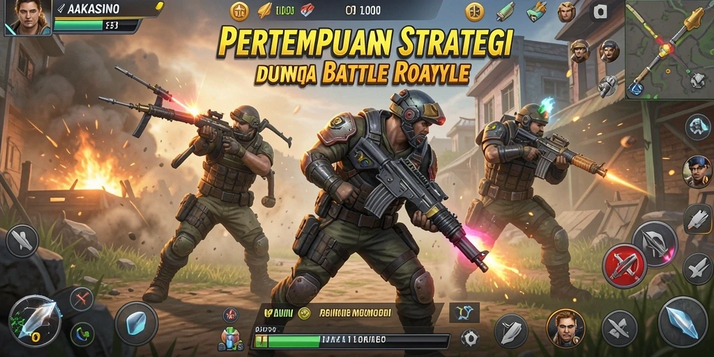 Gameplay seru dan mendebarkan di AAKASINO dengan strategi pertempuran.