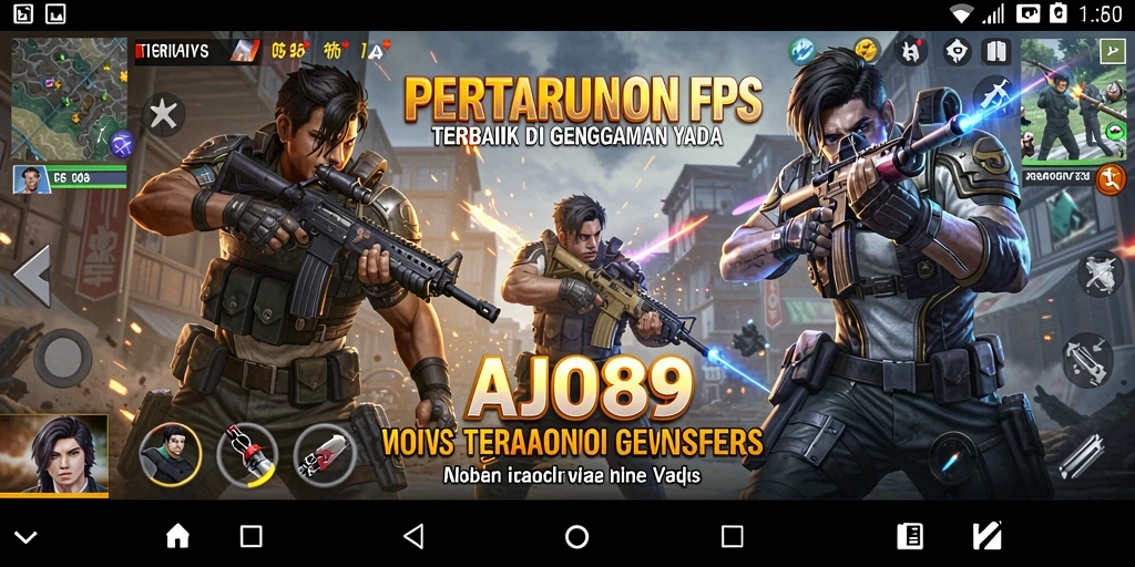 Tampilan AJO89 dengan grafis menarik dan gameplay seru.