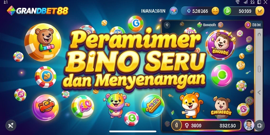 Tampilan gameplay <strong>GRANDBET88</strong> yang seru dan penuh semangat Bingo.