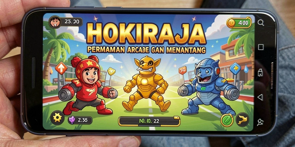 Tangkapan layar HOKIRAJA menampilkan gameplay seru dan penuh warna.
