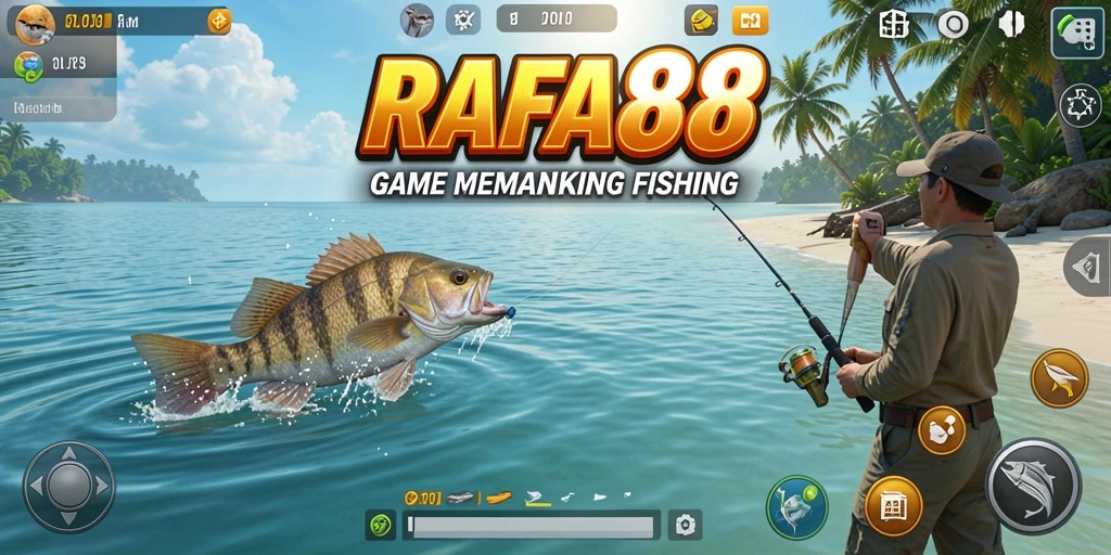 Gameplay RAFA88 menampilkan pengalaman memancing yang mendebarkan.