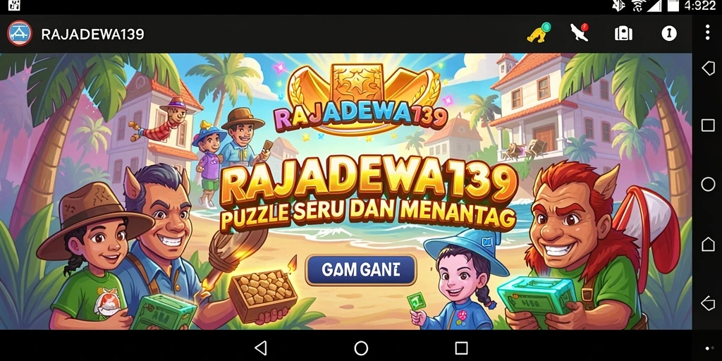 Pengguna mengatasi tantangan puzzle yang menarik dalam RAJADEWA138.