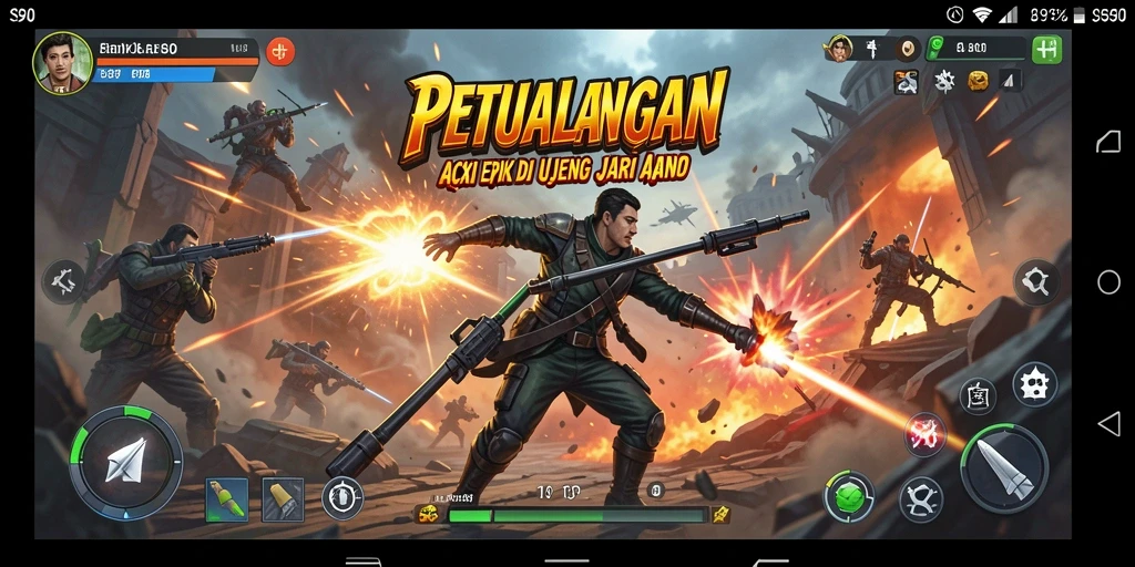Gameplay S80 dengan aksi seru yang memukau.